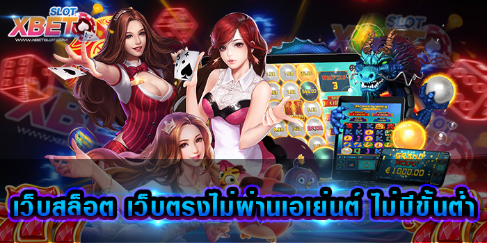 เว็บสล็อต เว็บตรงไม่ผ่านเอเย่นต์ ไม่มีขั้นต่ำ