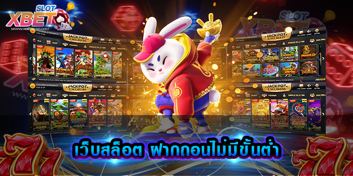 เว็บสล็อต ฝากถอนไม่มีขั้นต่ำ
